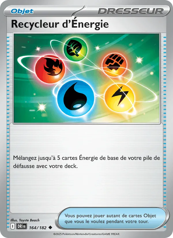 Recycleur d'Énergie · Rivalités Destinées 164/182