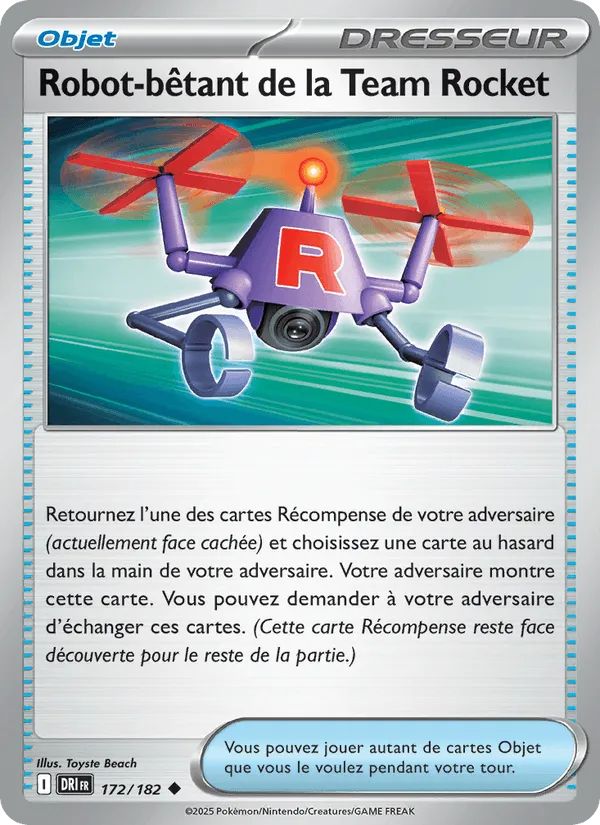 Robot-bêtant de la Team Rocket · Rivalités Destinées 172/182