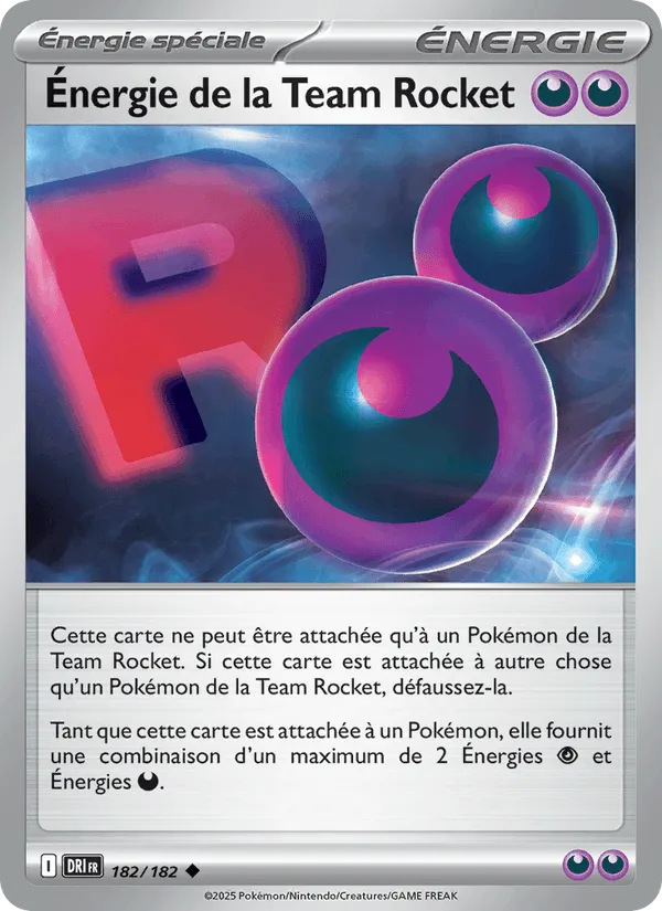Énergie de la Team Rocket · Rivalités Destinées 182/182