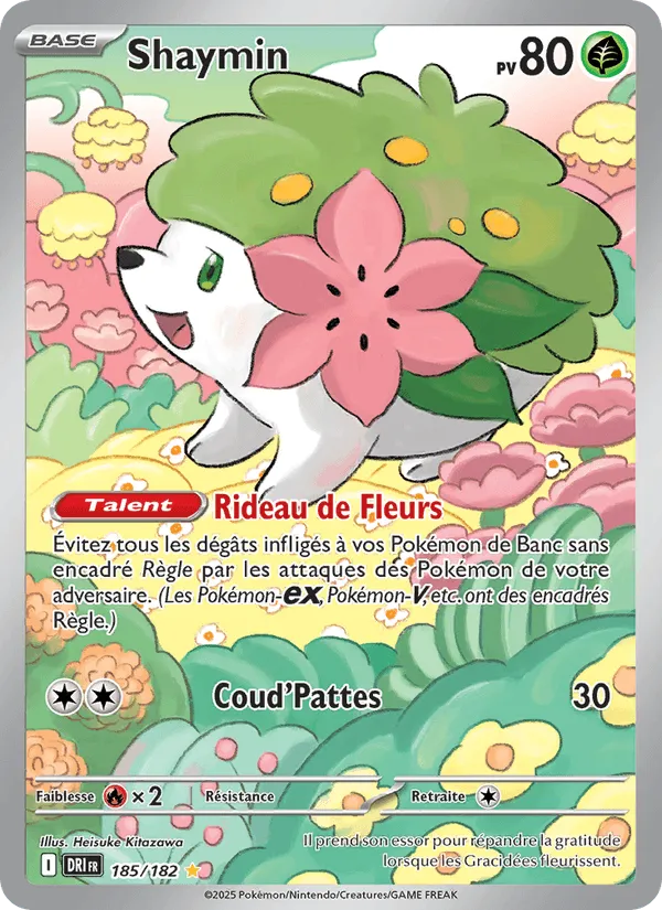 Shaymin · Rivalités Destinées 185/182