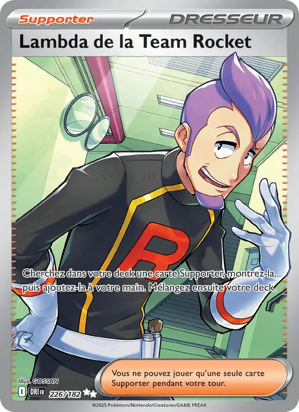 Lambda de la Team Rocket · Rivalités Destinées 226/182