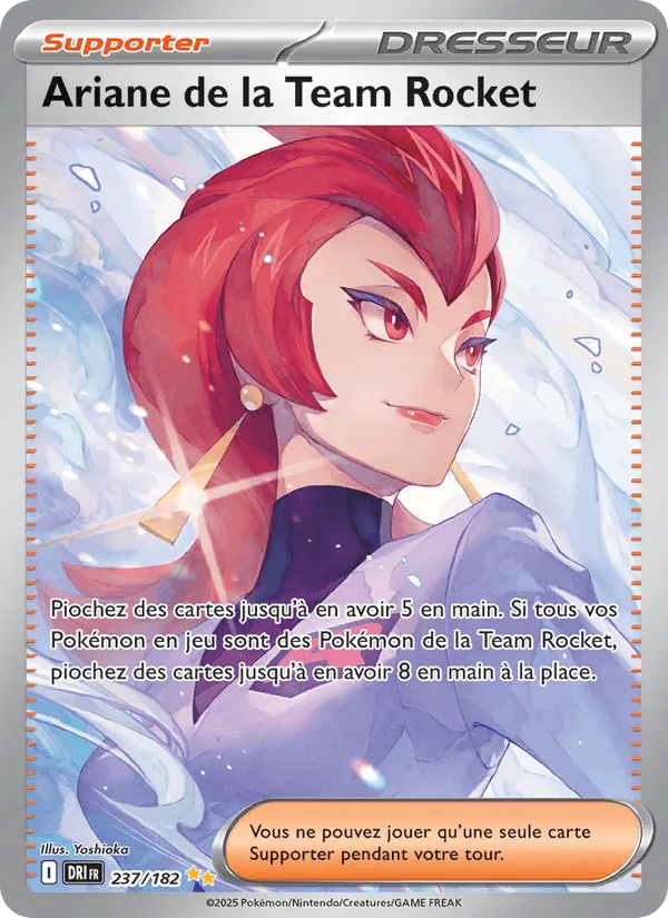 Ariane de la Team Rocket · Rivalités Destinées 237/182