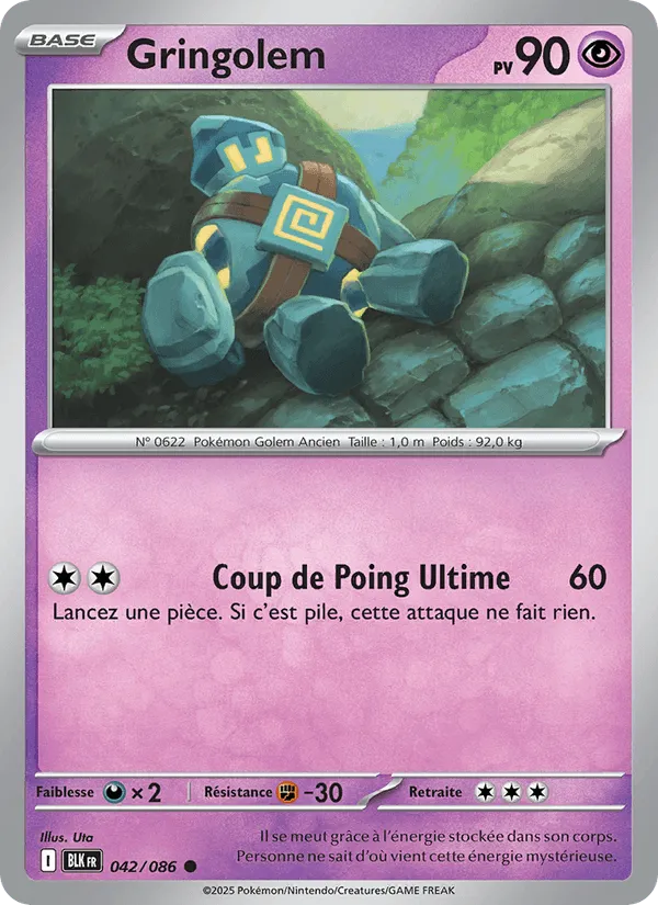 Gringolem · Foudre Noire 042/86