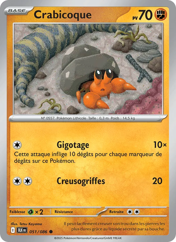 Crabicoque · Foudre Noire 051/86