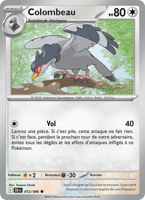 Colombeau · Foudre Noire 072/86