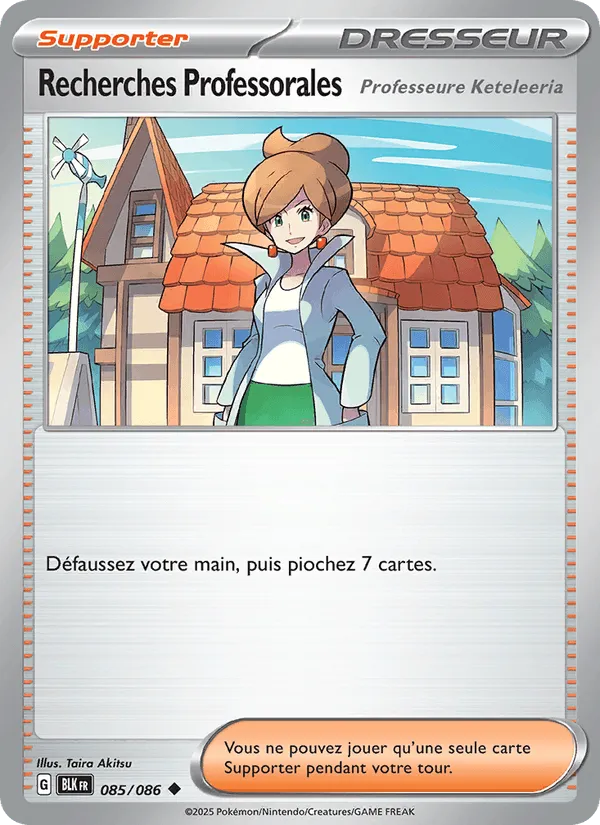 Recherches Professorales · Foudre Noire 085/86