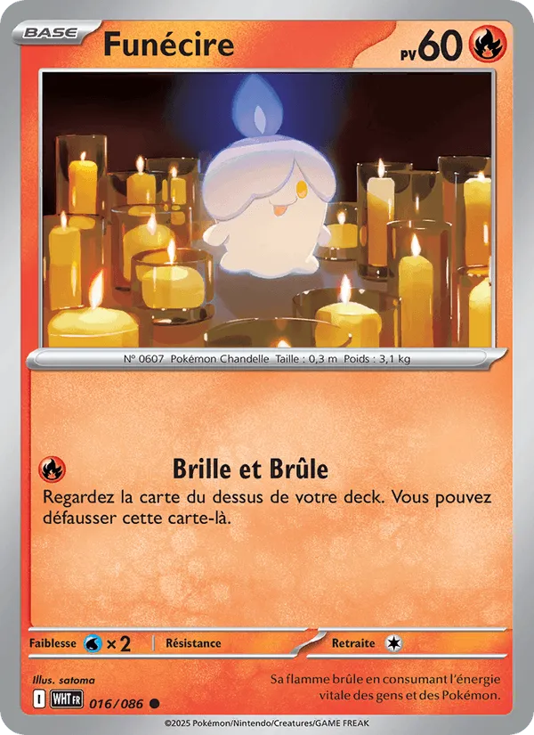 Funécire · Flamme Blanche 016/86
