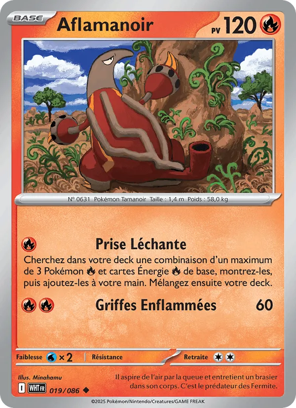 Aflamanoir · Flamme Blanche 019/86
