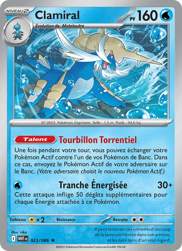 Clamiral · Flamme Blanche 023/86