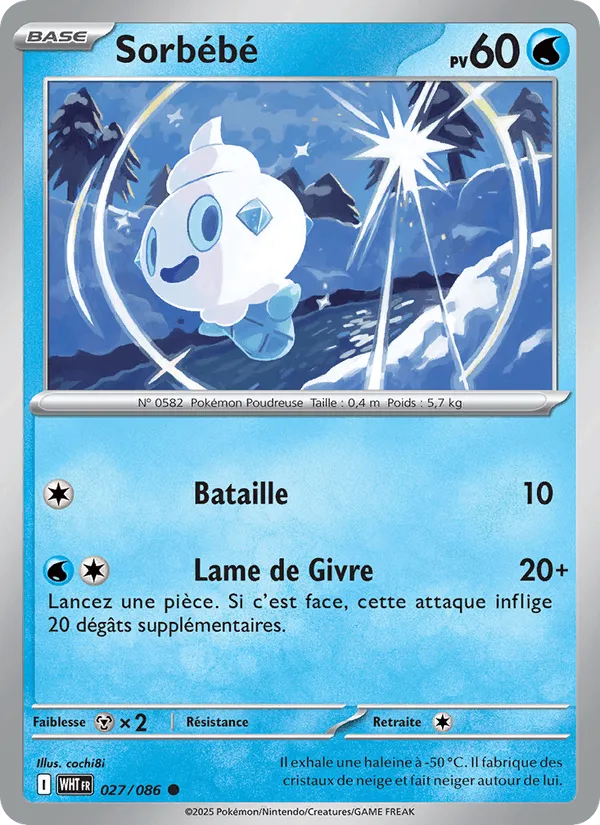 Sorbébé · Flamme Blanche 027/86
