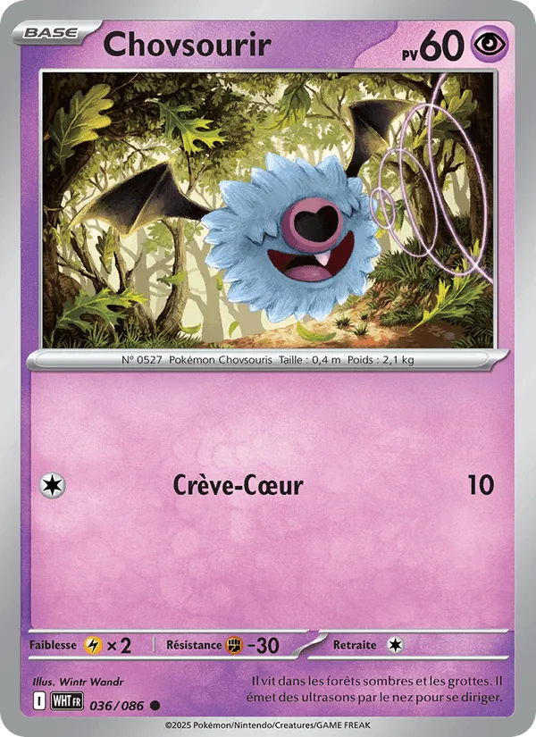 Chovsourir · Flamme Blanche 036/86