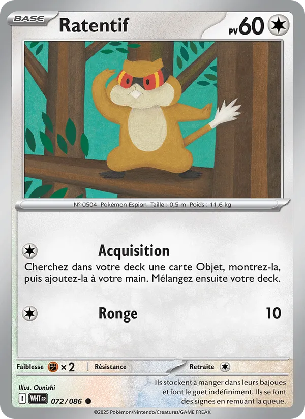 Ratentif · Flamme Blanche 072/86