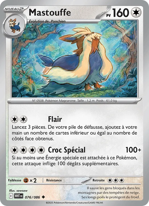 Mastouffe · Flamme Blanche 076/86