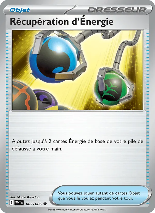 Récupération d'Énergie · Flamme Blanche 082/86