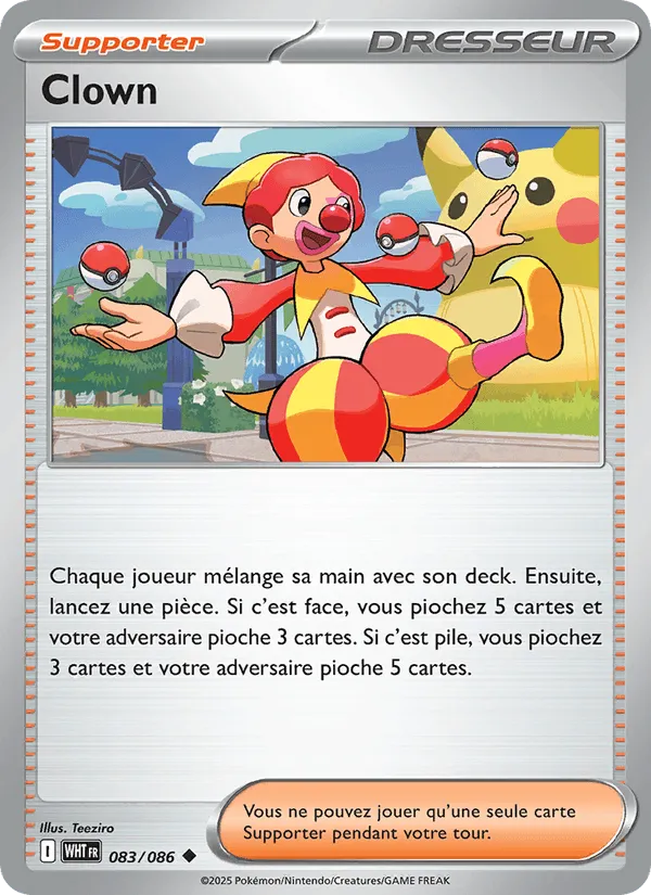 Clown · Flamme Blanche 083/86