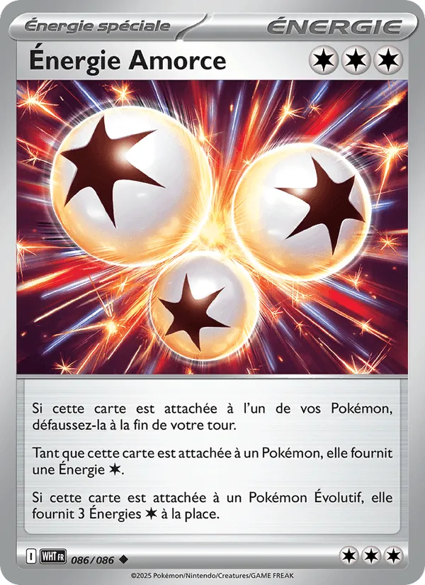 Énergie Amorce · Flamme Blanche 086/86