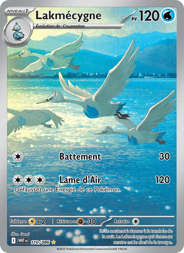 Lakmécygne · Flamme Blanche 110/86