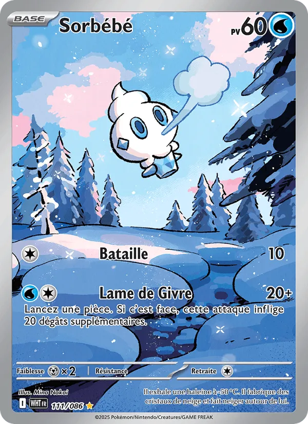 Sorbébé · Flamme Blanche 111/86