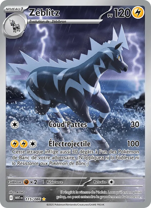 Zéblitz · Flamme Blanche 115/86