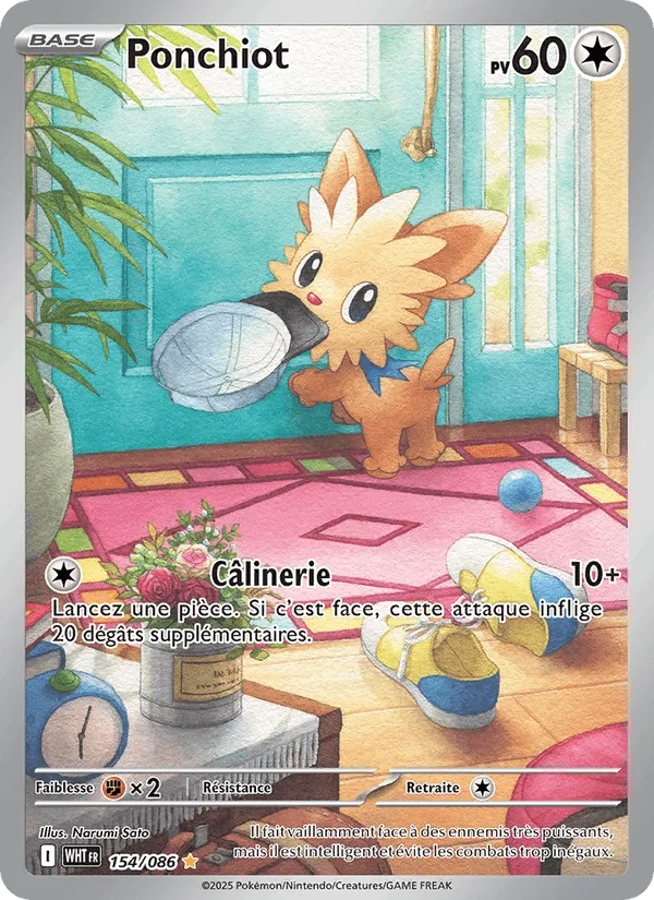 Ponchiot · Flamme Blanche 154/86
