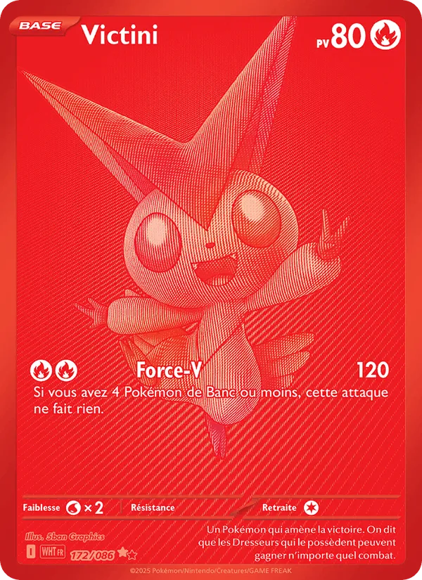 Victini · Flamme Blanche 172/86
