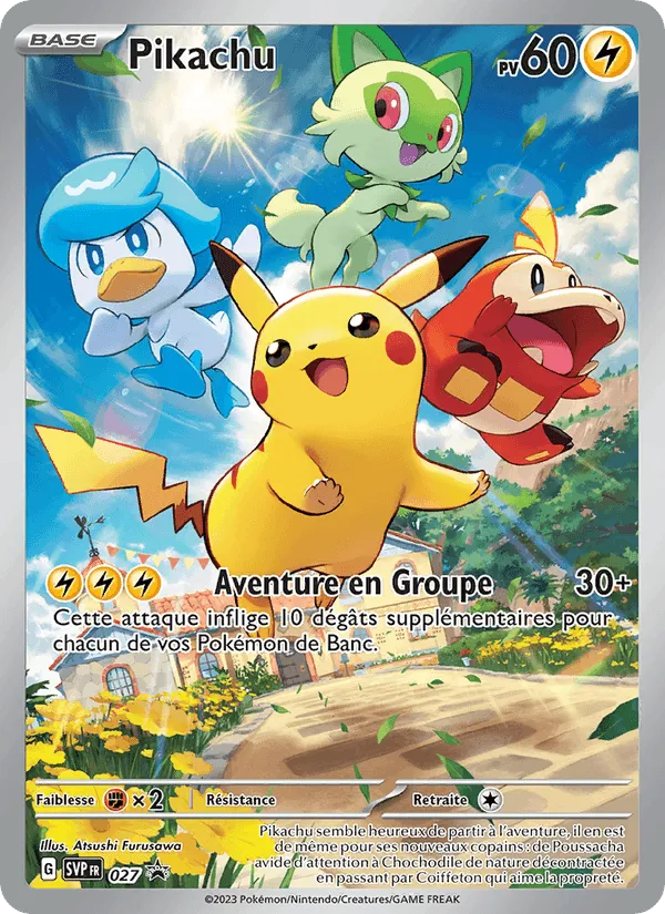 Pikachu · SVP Black Star Promos 027/225