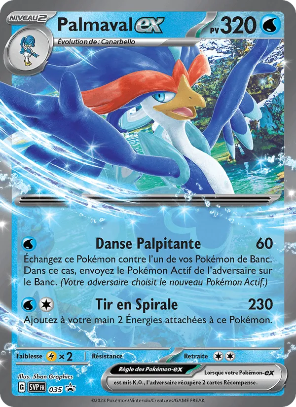 Palmaval-ex · SVP Black Star Promos 035/225