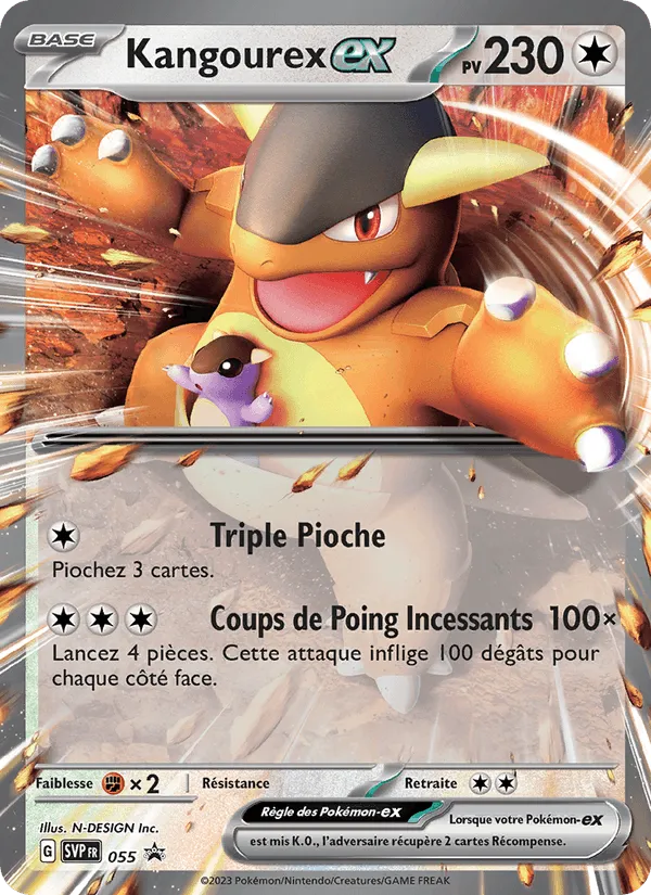 Kangourex-ex · SVP Black Star Promos 055/225