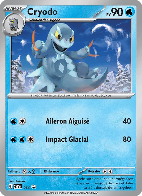 Cryodo · SVP Black Star Promos 064/225