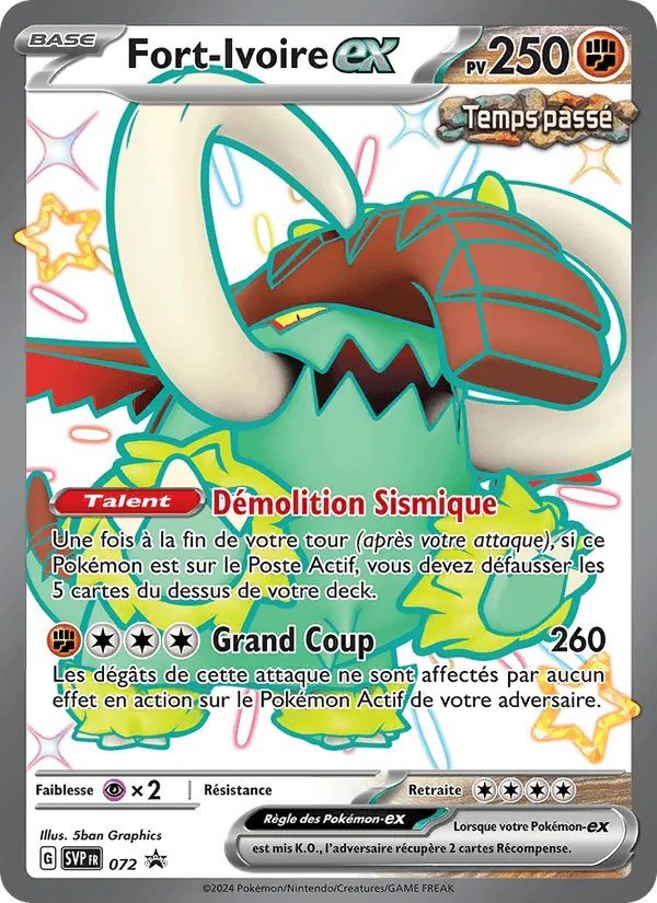 Fort-Ivoire-ex · SVP Black Star Promos 072/225