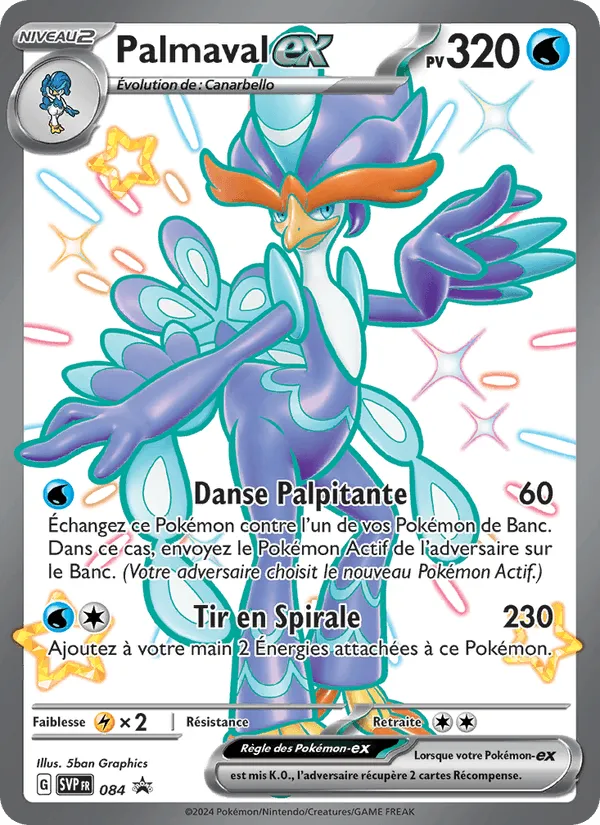 Palmaval-ex · SVP Black Star Promos 084/225