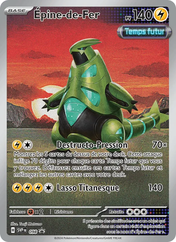 Épine-de-Fer · SVP Black Star Promos 098/225