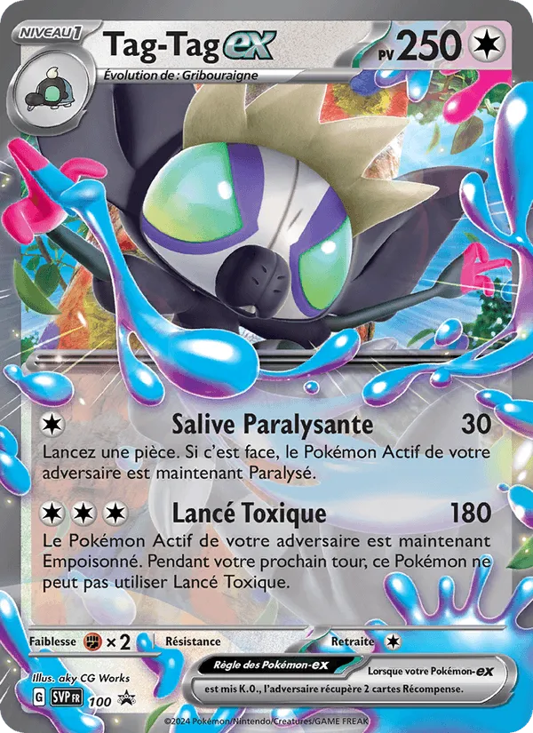 Tag-Tag-ex · SVP Black Star Promos 100/225
