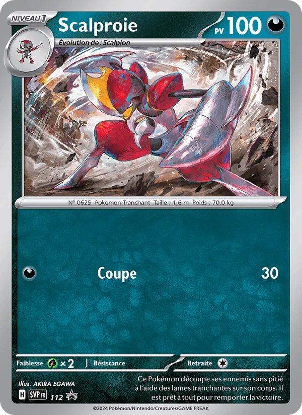 Scalproie · SVP Black Star Promos 112/225