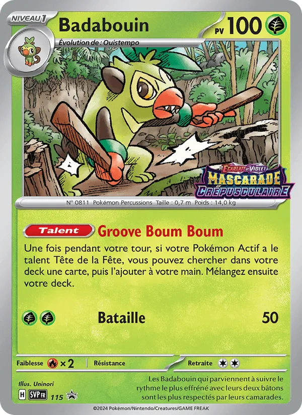 Badabouin · SVP Black Star Promos 115/225