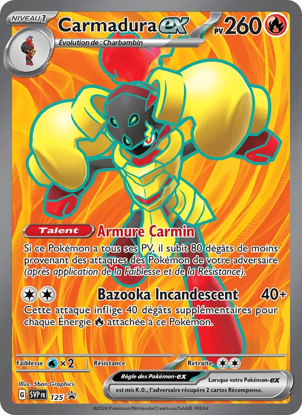 Carmadura-ex · SVP Black Star Promos 125/225