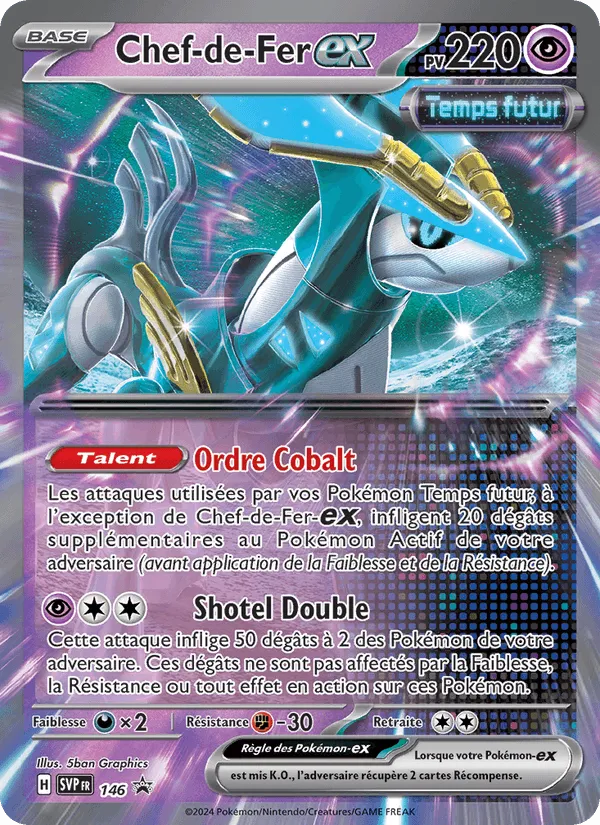 Chef-de-Fer-ex · SVP Black Star Promos 146/225