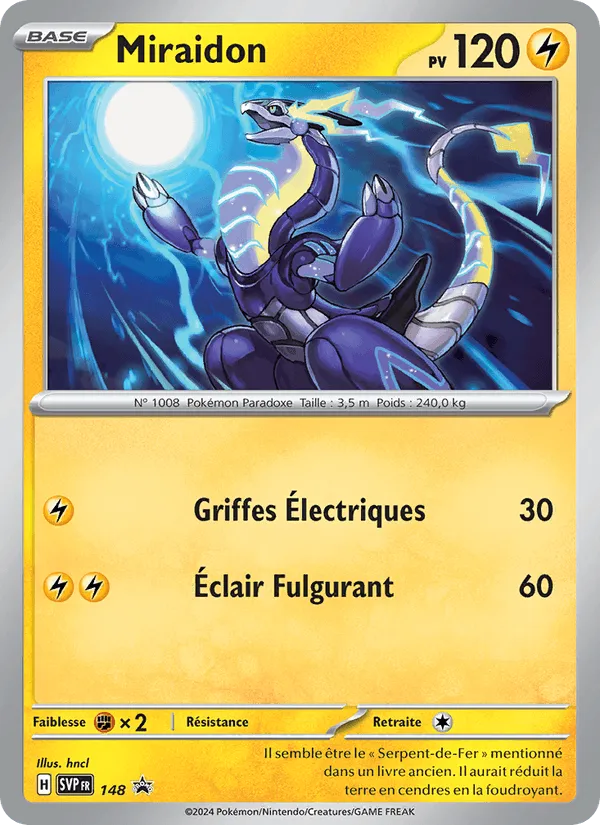 Miraidon · SVP Black Star Promos 148/225