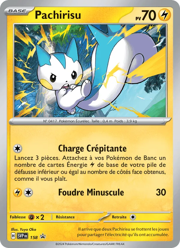 Pachirisu · SVP Black Star Promos 158/225