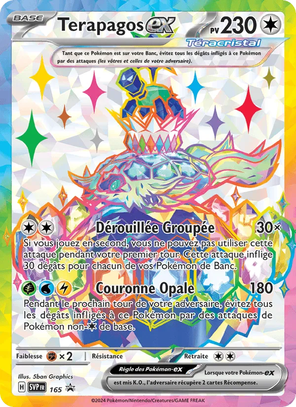 Terapagos-ex · SVP Black Star Promos 165/225