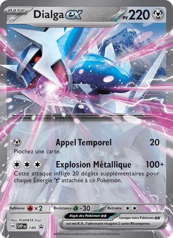 Dialga-ex · SVP Black Star Promos 180/225