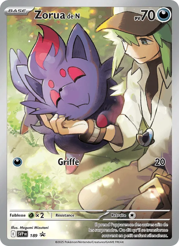 Zorua de N · SVP Black Star Promos 189/225
