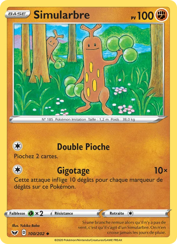 Simularbre · Épée et Bouclier 100/202
