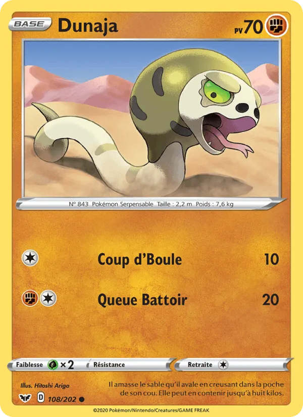 Dunaja · Épée et Bouclier 108/202