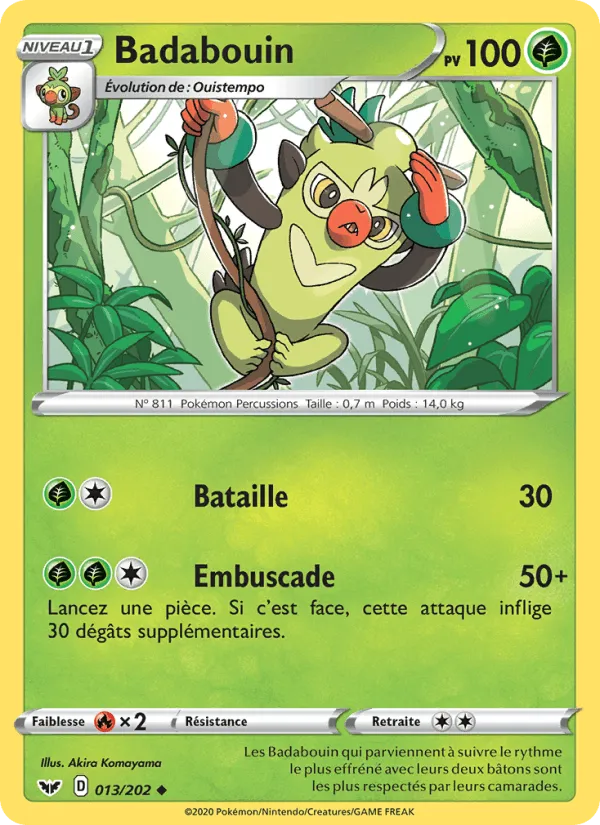 Badabouin · Épée et Bouclier 13/202