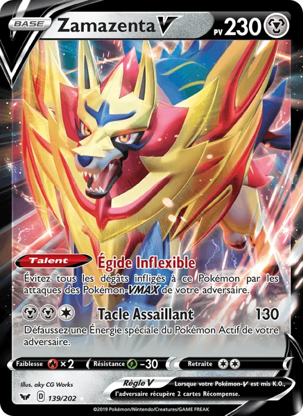 Zamazenta V · Épée et Bouclier 139/202