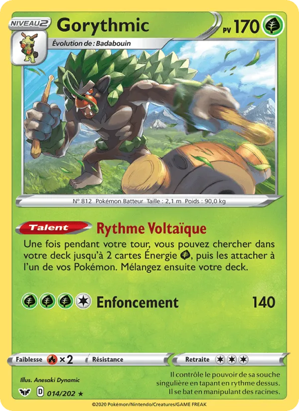 Gorythmic · Épée et Bouclier 14/202