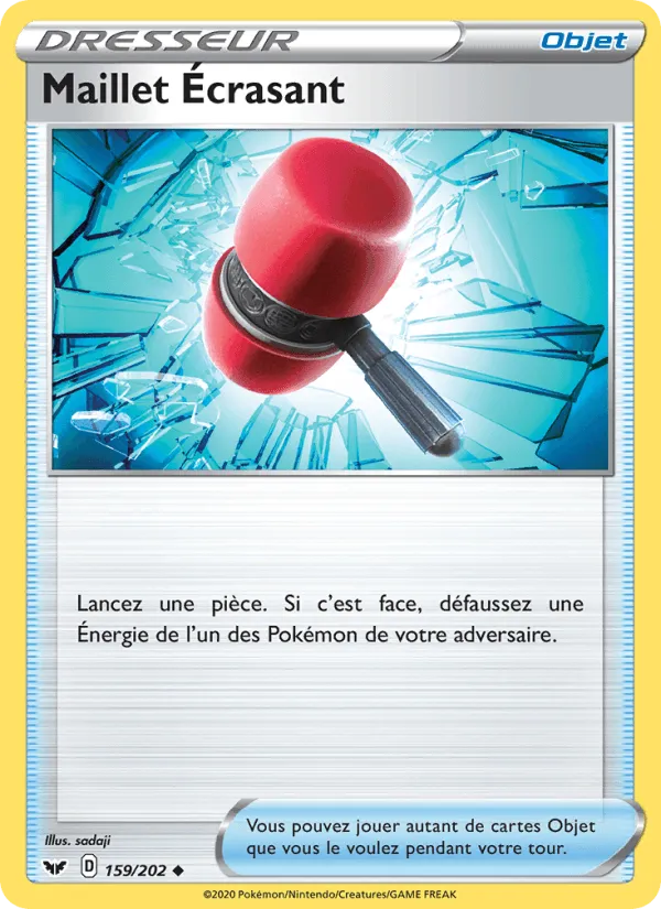 Maillet Écrasant · Épée et Bouclier 159/202