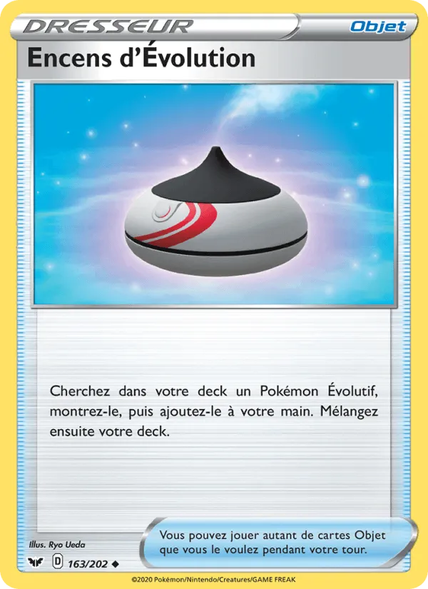 Encens d'Évolution · Épée et Bouclier 163/202