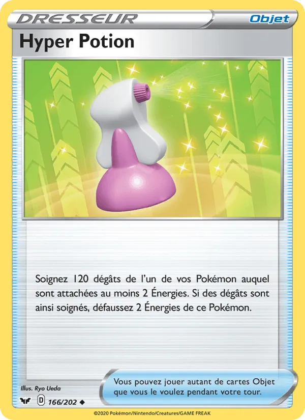 Hyper Potion · Épée et Bouclier 166/202